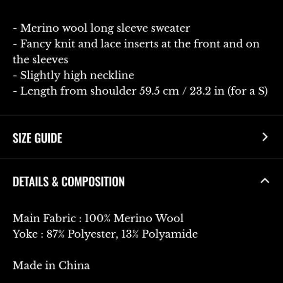 Sezane Janis Merino Wool Jumper - Picture 4 of 13